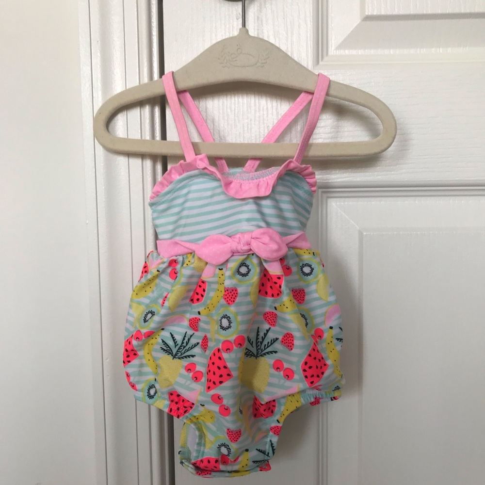 Fruity One-Piece Bathing Suit
